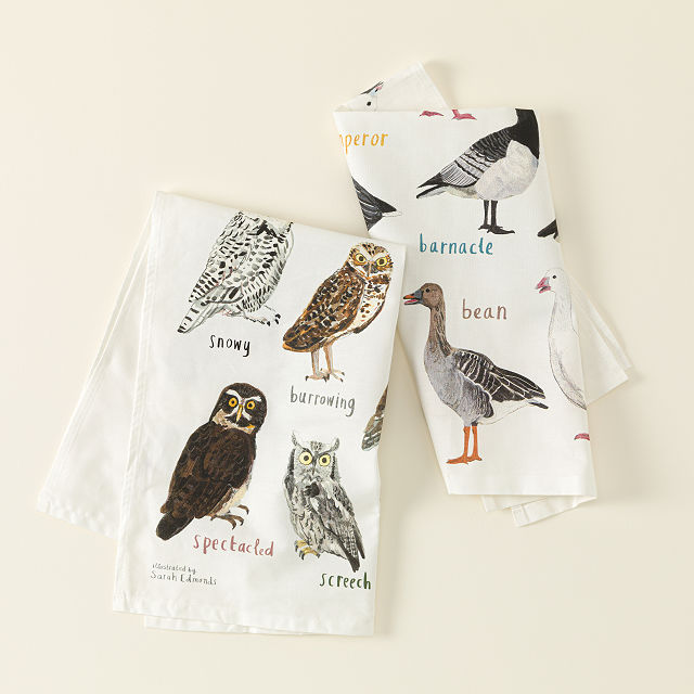 Fowl Language Tea Towel - Hooters & Honkers