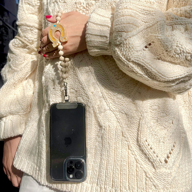 Gemstone Phone Bracelet