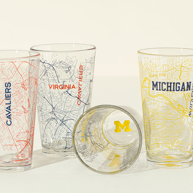 Your College Town Pint Glass - Set of 2