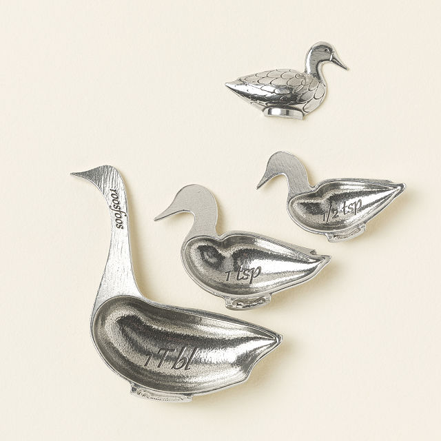 Duck Family Standing Measuring Spoons
