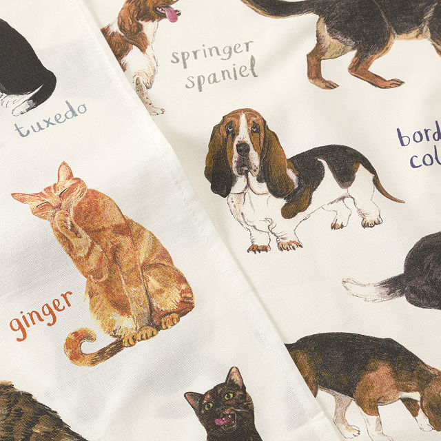 Rude Pets Tea Towel