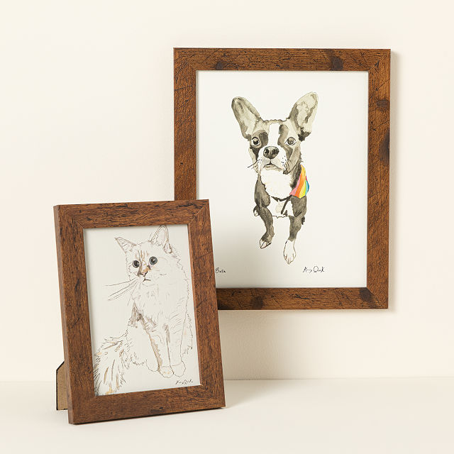Personalized Watercolor Pet Portrait
