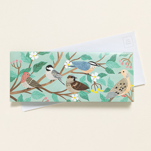 Bird Song Audio Greeting Card