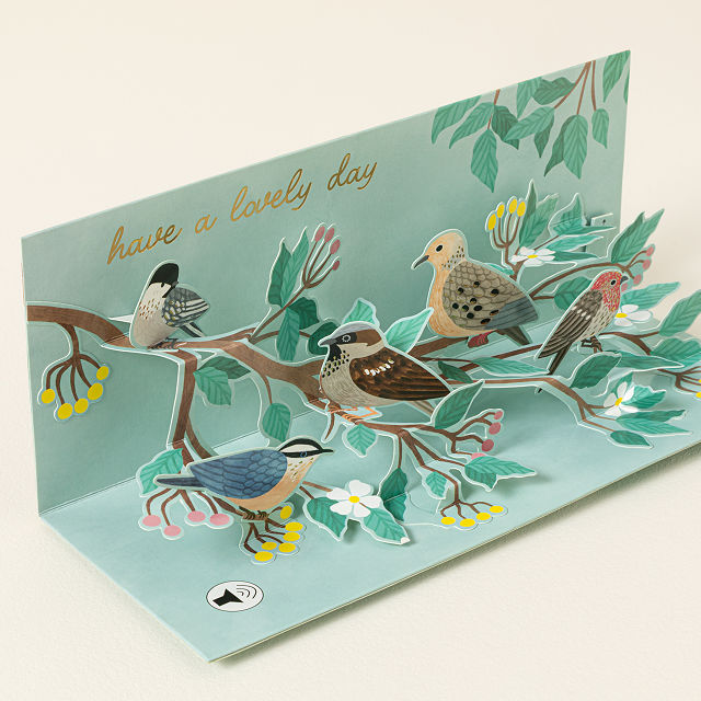 Bird Song Audio Greeting Card