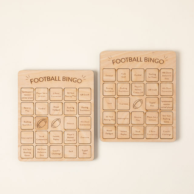 Football Bingo Set of 2