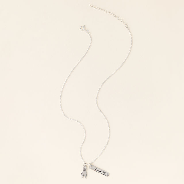 Choose Your Dog Breed Personalized Necklace