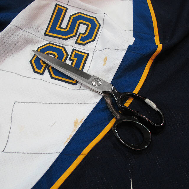 NHL Game Used Uniform Wallet