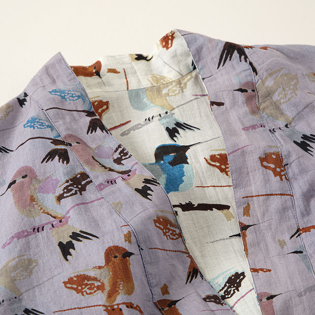 Hummingbird Reversible Robe