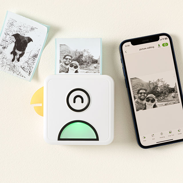 Inkless Instant Photo and Label Printer