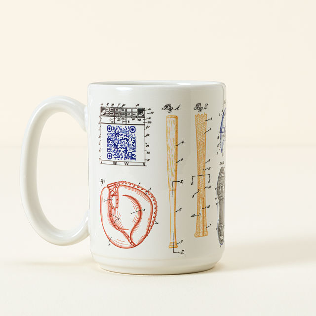 Baseball Every Day Interactive QR Mug