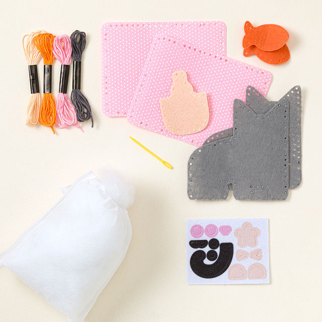 Sew Your Own Mini Corgi & Kitty Pocket Pets