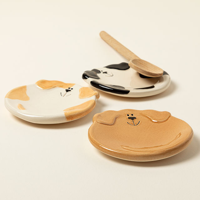Happy Dog Spoon Rest