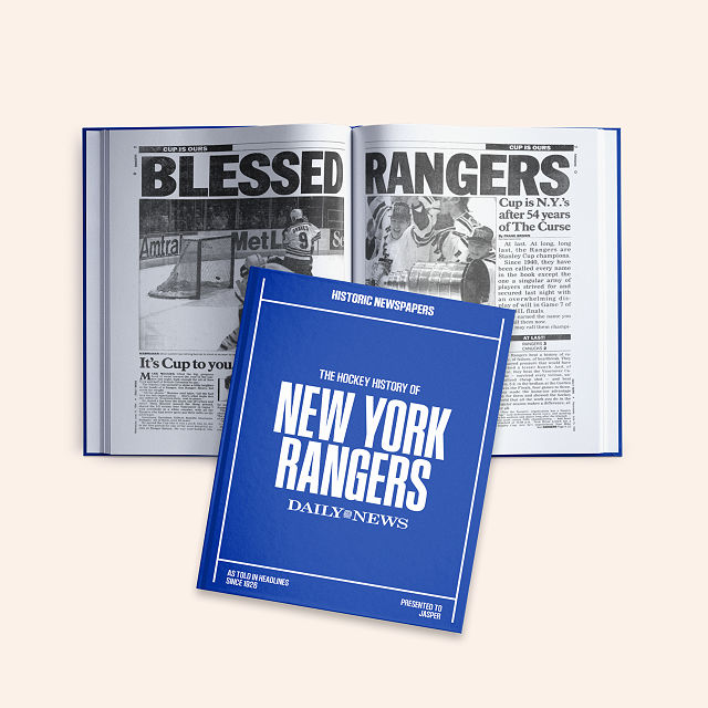 Personalized NHL History Books