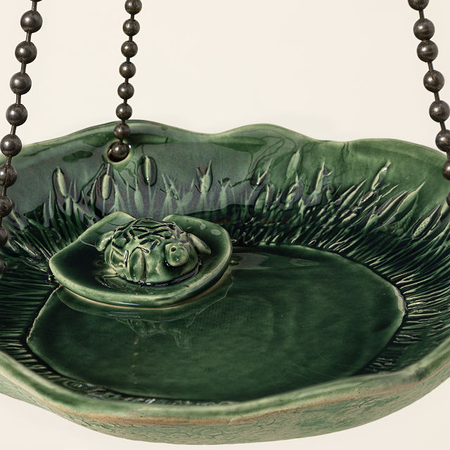 Turtle Pond Hanging Bird Bath