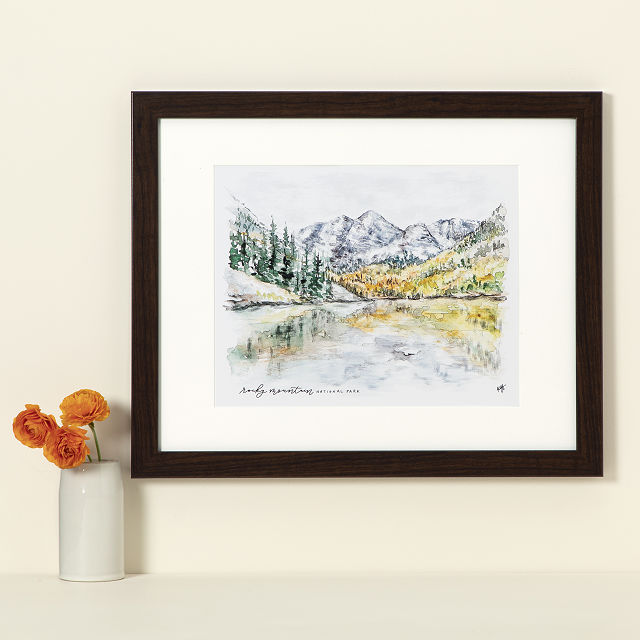 National Park Watercolor Art