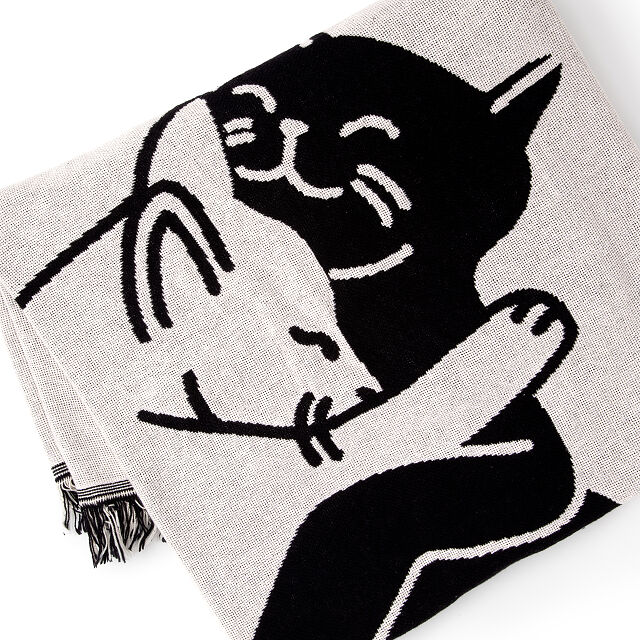 Snuggle Cat Throw Blanket