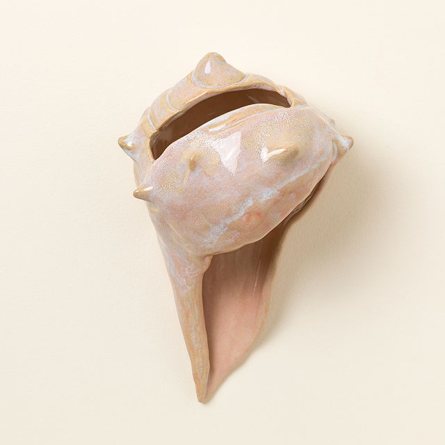 Hand Sculpted Conch Shell Speaker