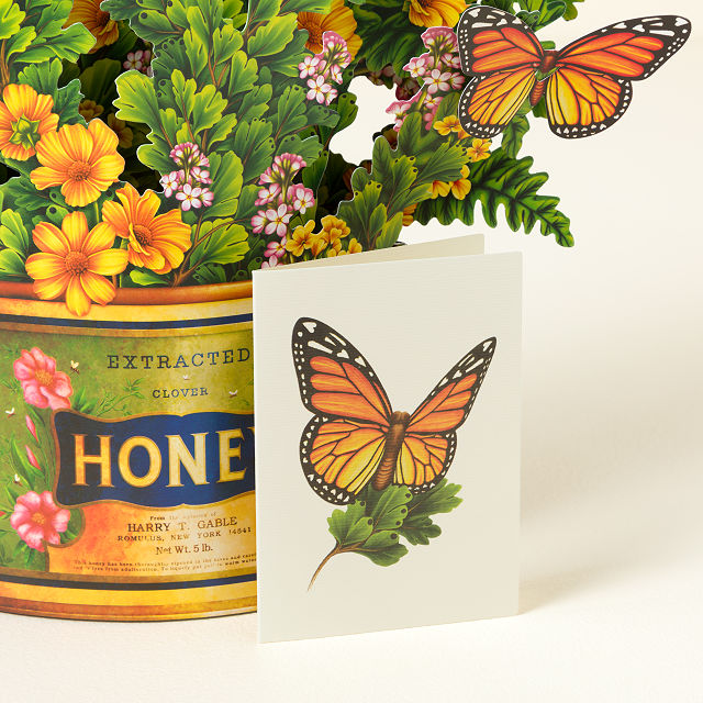 Butterfly Bouquet Pop Up Greeting Card