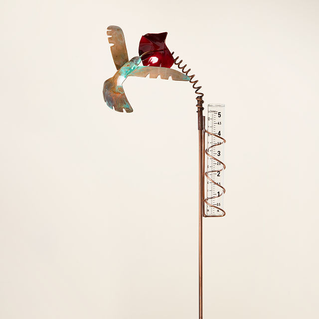 Hummingbird Rain Gauge