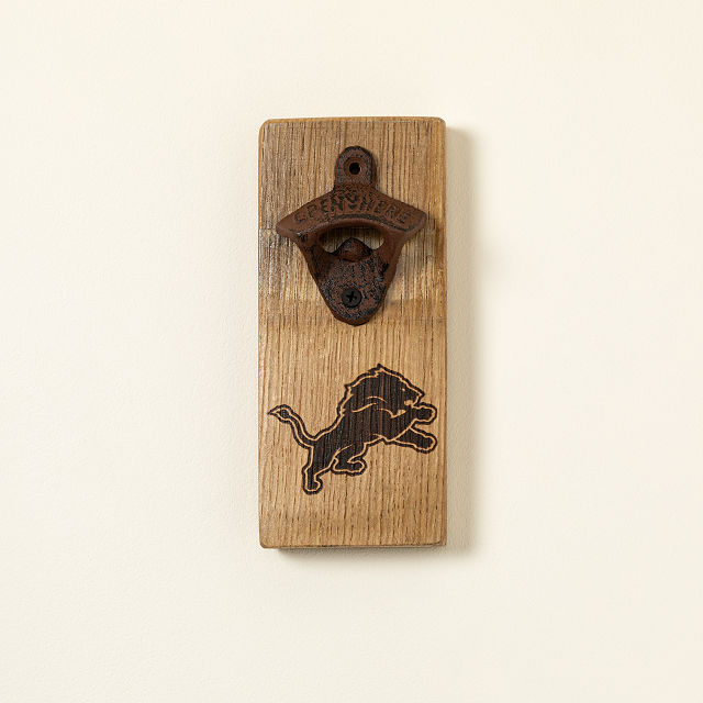 NFL Barrel Stave Wall-Mounted Bottle Opener