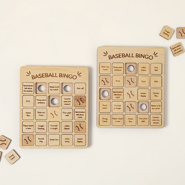 Baseball Bingo Set of 2