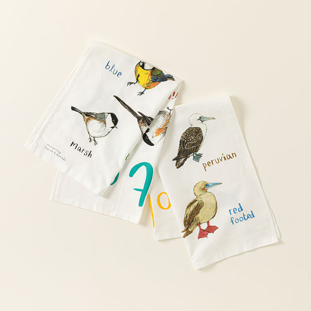 Fowl Language Tea Towel - Tits & Boobies