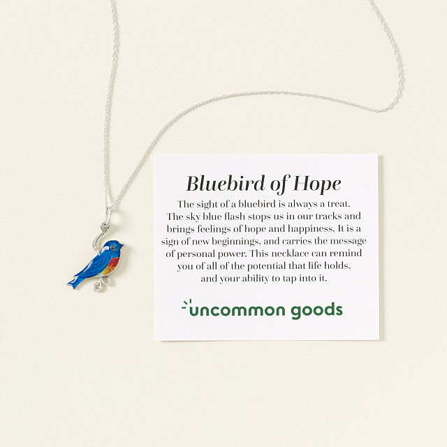 Bluebird of Hope Necklace