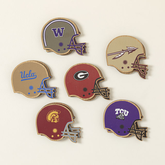 College Football Game Day Coaster Set