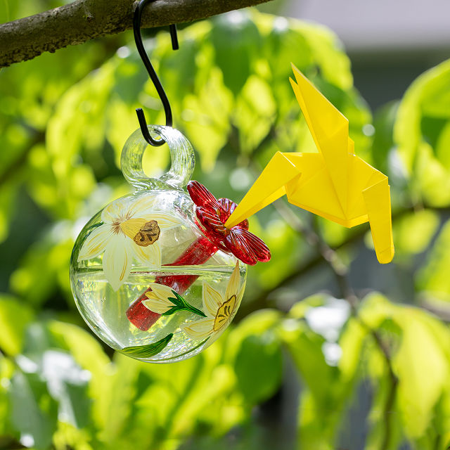 Birth Month Flower Hummingbird Feeder