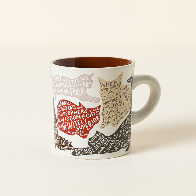 Literary Cat Mug