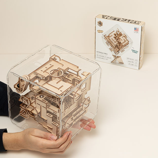 Build Your Own 3D Pro Marble Run Puzzle Cube