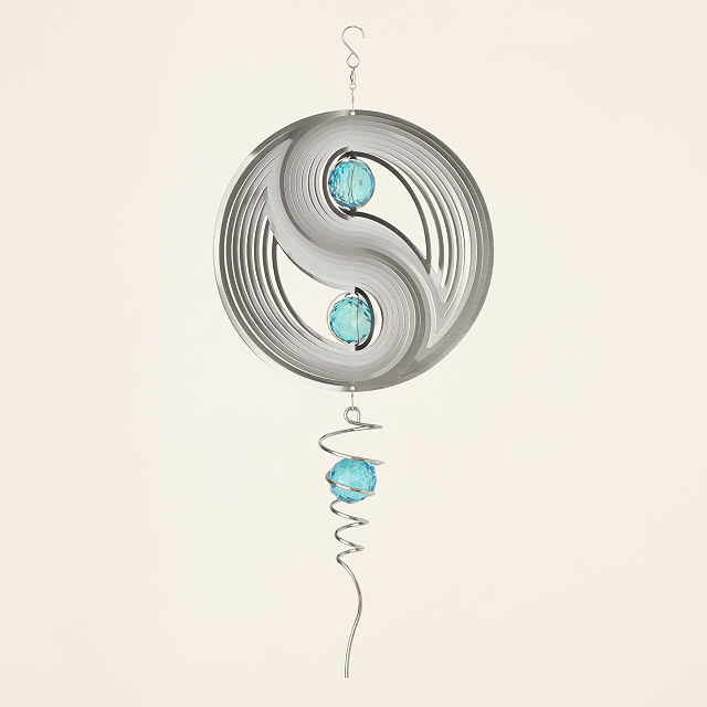 Yin Yang Crystal Wind Spinner