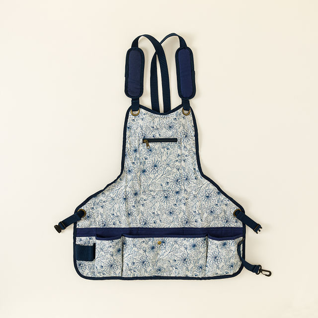 Floral Ergonomic Gardener's Apron