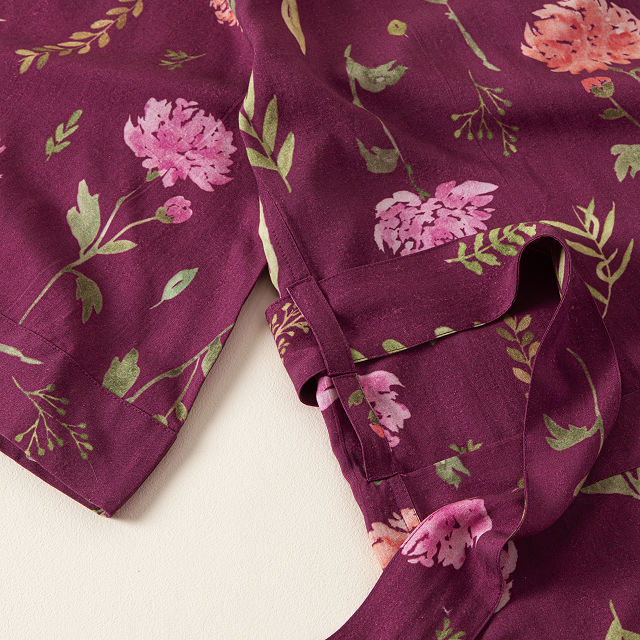 Birth Month Flower Robe
