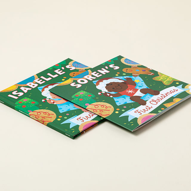 Baby's First Christmas Personalized Book