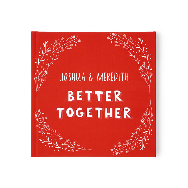 Better Together Personalized Book of Love