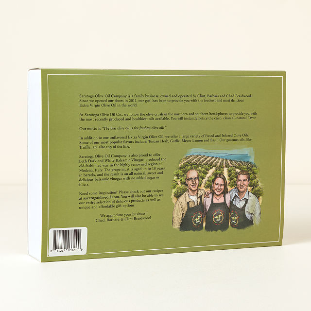 Cozy Flavors Olive Oil & Balsamic Gift Set