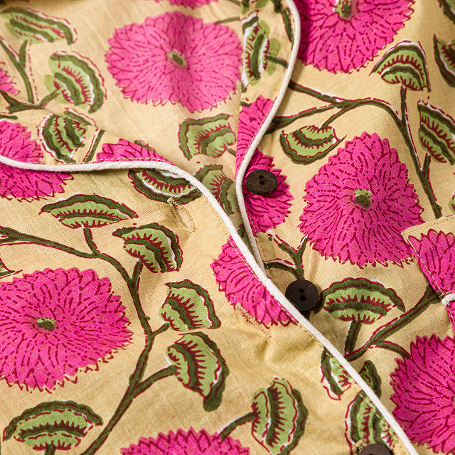 Floral Dreams Pajama Short Set