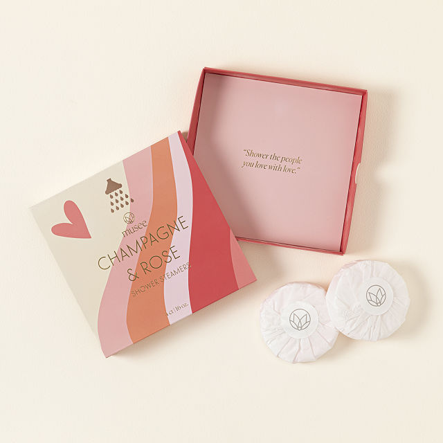 Champagne & Rose Shower Steamers