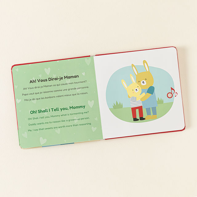 Bilingual Nursery Rhyme Musical Books