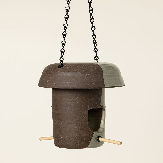 Stoneware Bird House