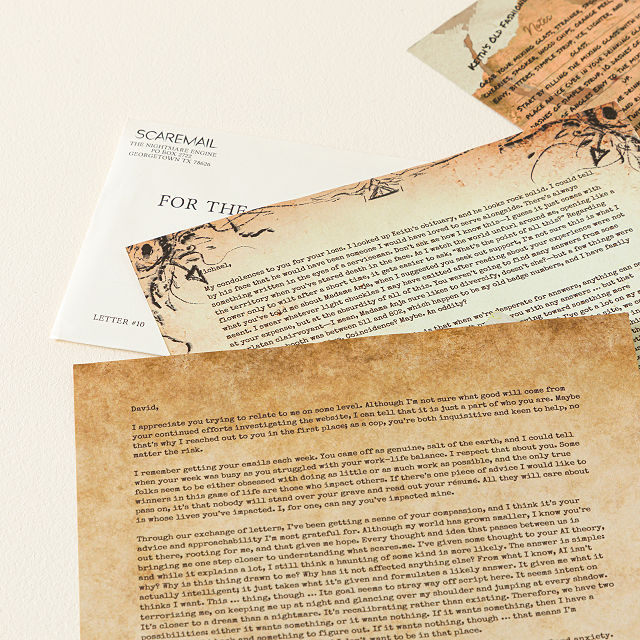 Scare Mail: 24 Letter Horror Subscription