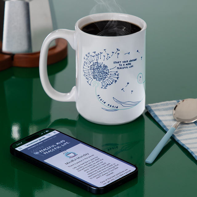 Daily Mindfulness Interactive QR Mug