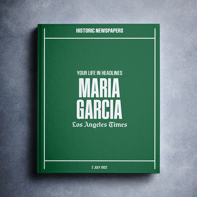 LA Times Custom Birthday Books