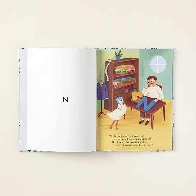 Personalized My Name in Nursery Rhymes Book