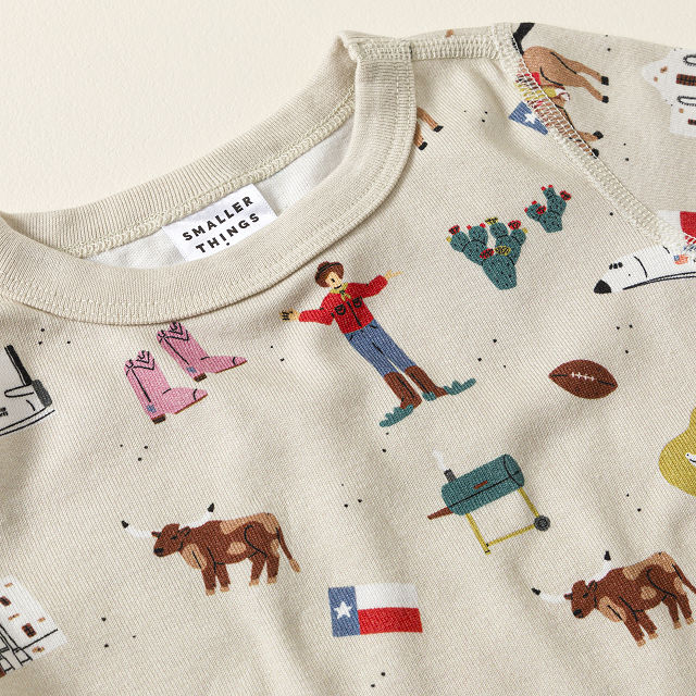 Goodnight, Texas Organic Cotton Pajamas