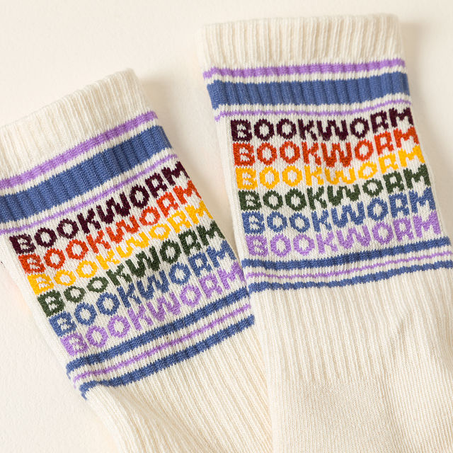Bookworm Rainbow Socks​