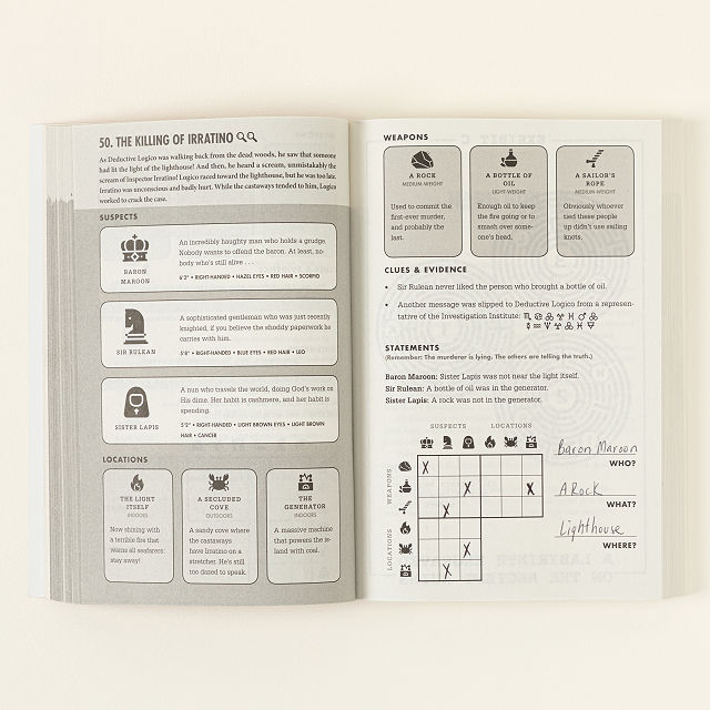 Murdle Detective Puzzle Book