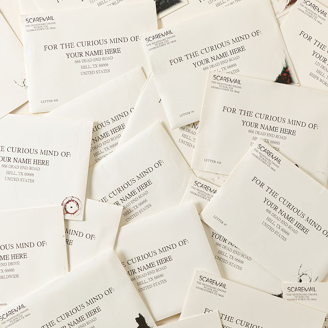 Scare Mail: 24 Letter Horror Subscription