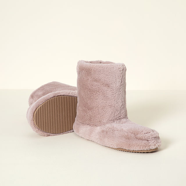 Cozy Lavender Warming Booties
